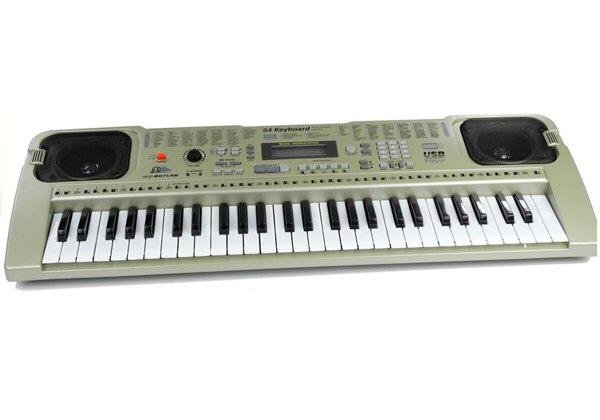 Piano a 54 Touche avec Microphone et USB câble – Image 2