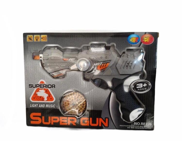 Pistolet Super Gun avec lumière et son