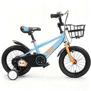 Velo 12 pouces en acier - Bicyclette de 3 à 6 ans Bleu Ciel