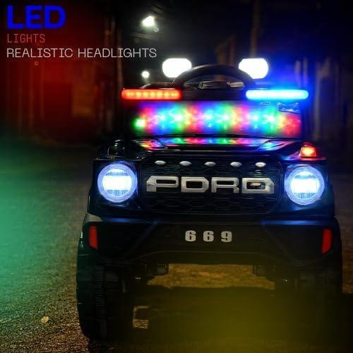 Voiture électrique 4x4 12V pour enfant - Noir – Image 3