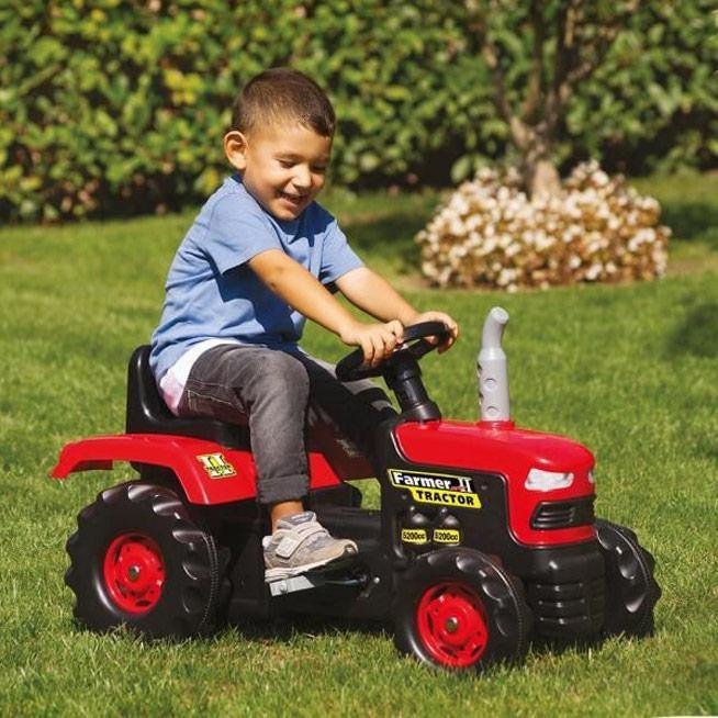 Tracteur à pédales rouge - Dolu – Image 2