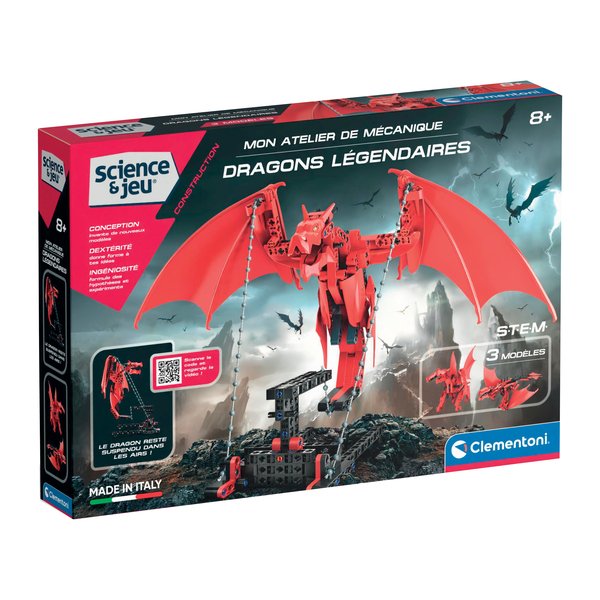 Mon atelier de mécanique Dragons Légendaires - Clementoni