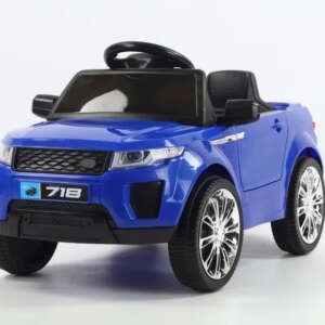 Voiture électrique 6V style range rover - Bleu