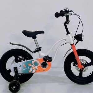 Vélo 14 pouces Frein à Disque de 3-7ans-Blanc