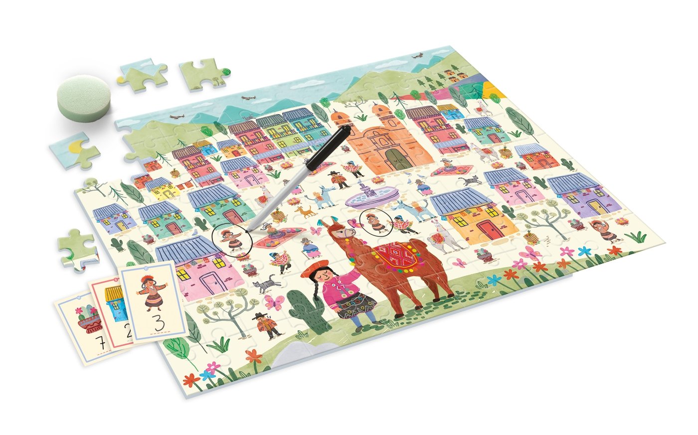 Je compte avec mon puzzle - Petit savant Clementoni – Image 2