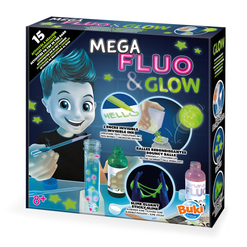 Méga Fluo and Glow Buki