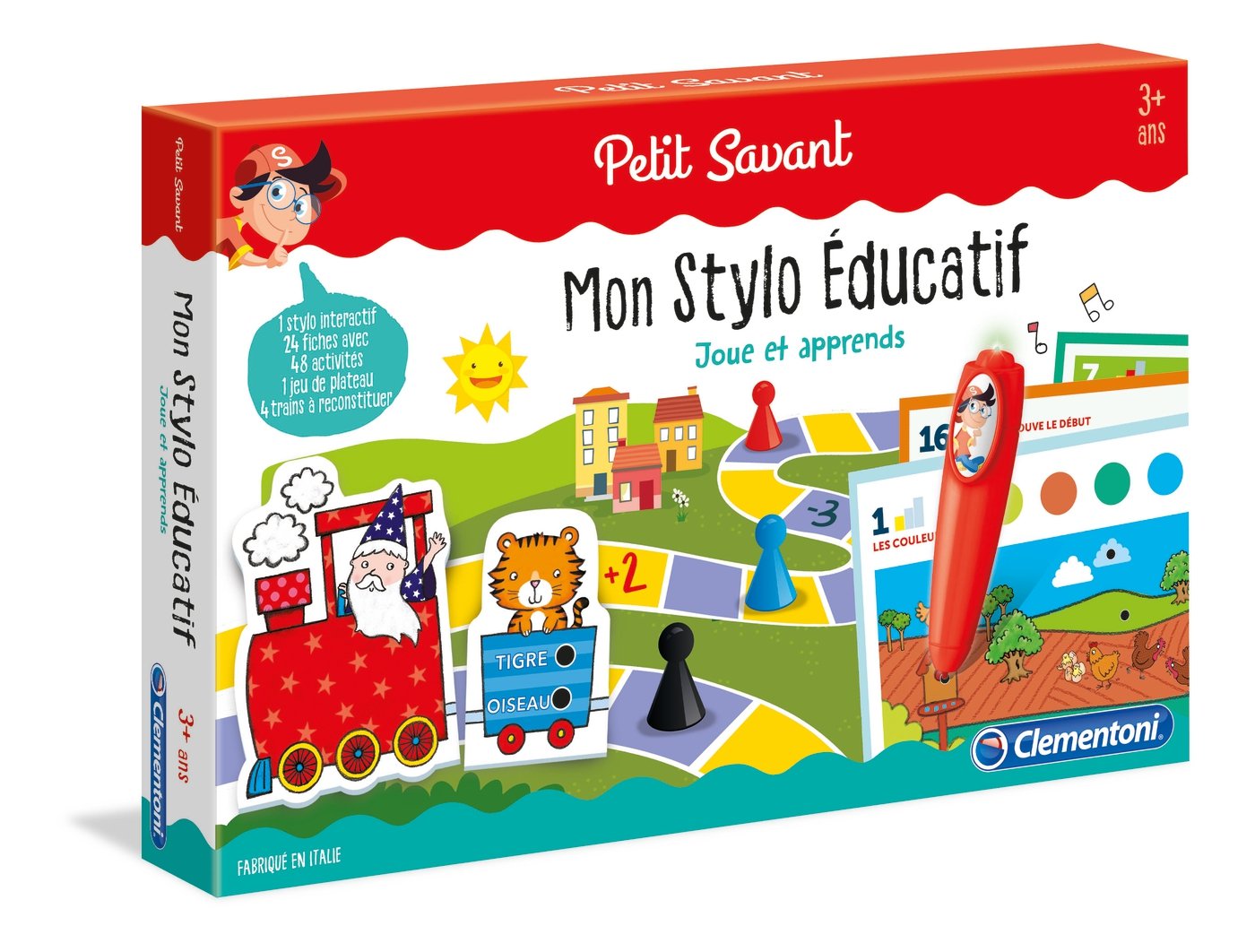 Mon stylo éducatif - Joue et apprends- Petit savant - Clementoni
