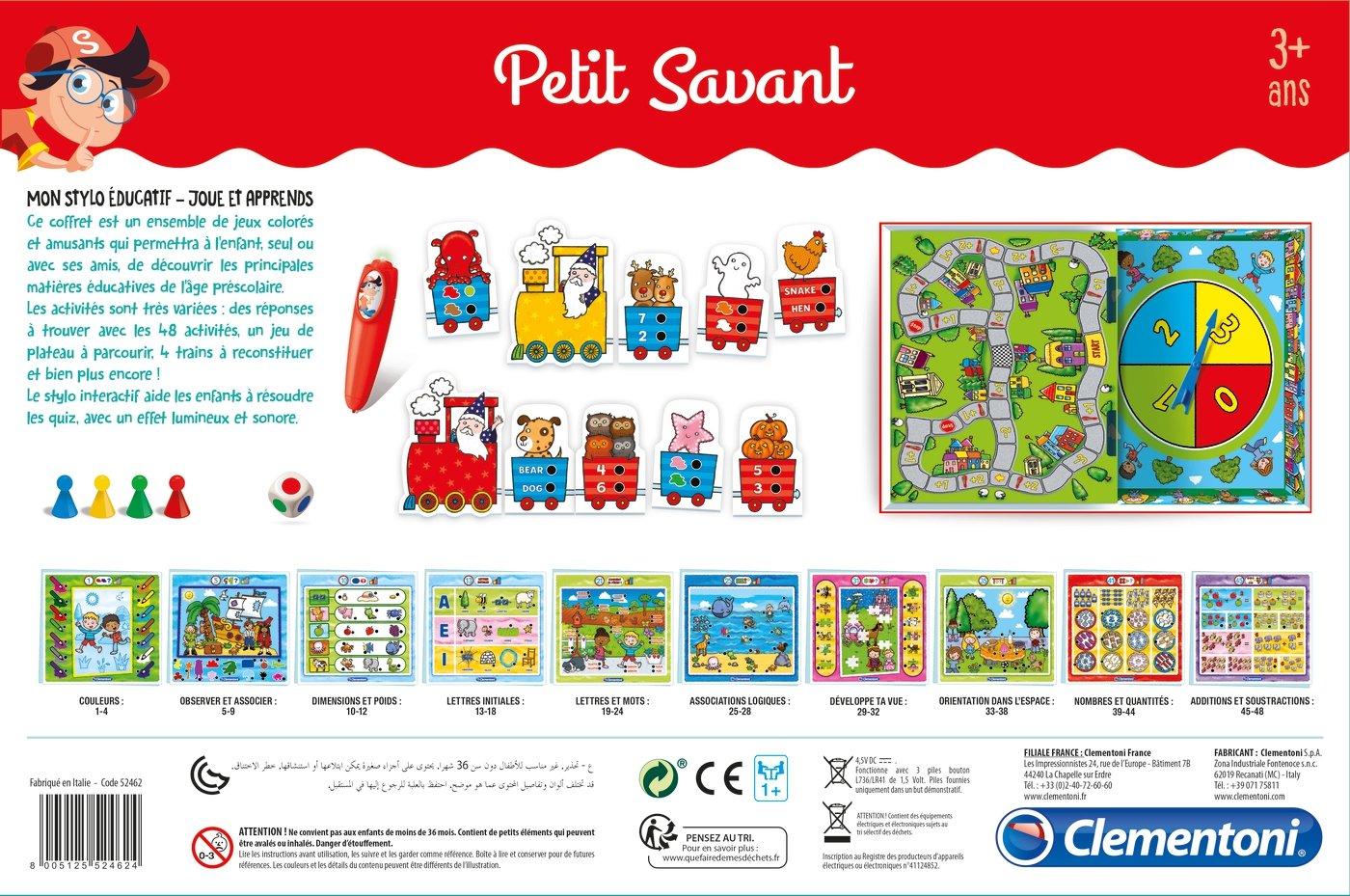 Mon stylo éducatif - Joue et apprends- Petit savant - Clementoni – Image 3