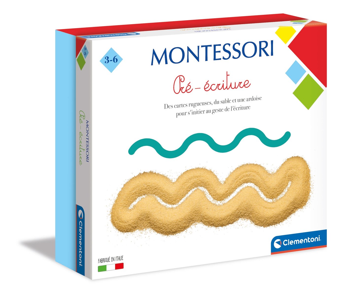Montessori - Pré-écriture - Clementoni