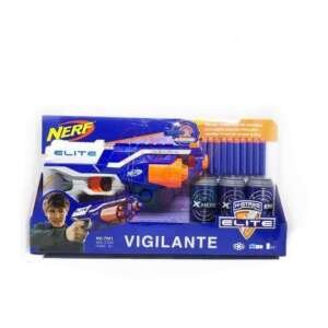 Nerf Vigilant - 10 fléchettes et 3 cibles