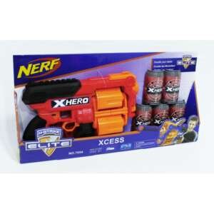 Nerf N-Strike XCESS avec 12 Fléchettes - Rouge