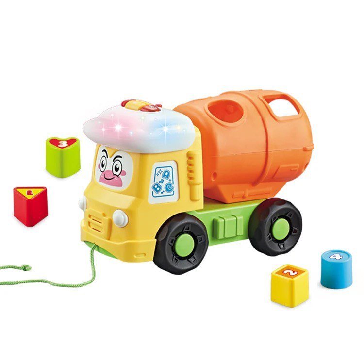 Camion d’apprentissage Forme Jaune