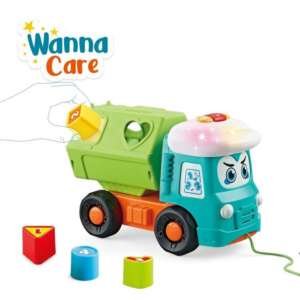 Camion d’apprentissage Forme vert