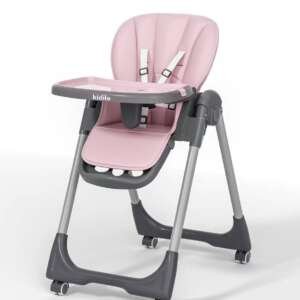 Chaise Haute ÉVOLUTIVE KIDILO-ROSE