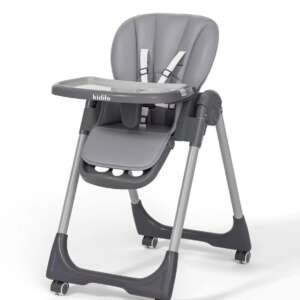 Chaise Haute ÉVOLUTIVE KIDILO-GRIS