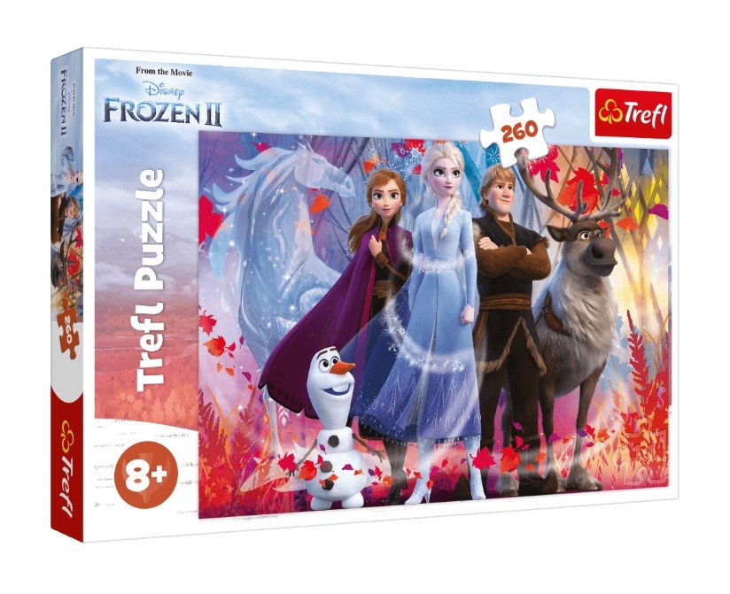 Trefl - Puzzle 260 pièces - La Reine des Neiges II