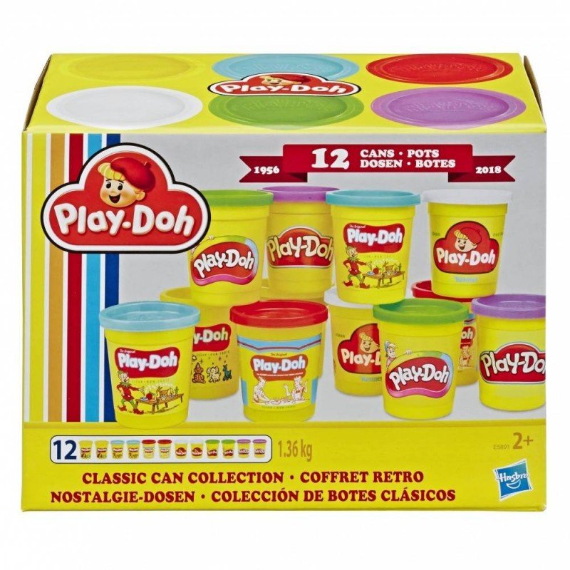 Pate A Modeler 12 Pots collections - Play doh