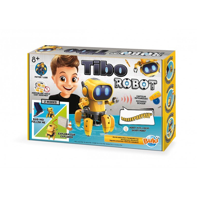 Tibo le robot multifonctionnel programmable - Buki