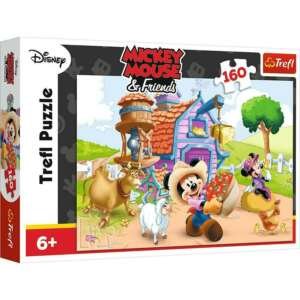 Trefl - Puzzle 160 pièces - Mickey Agriculteur