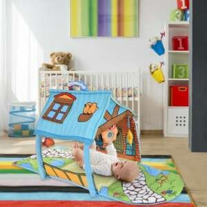 Tapis d'éveil pour bébé - Maisonnette ferme