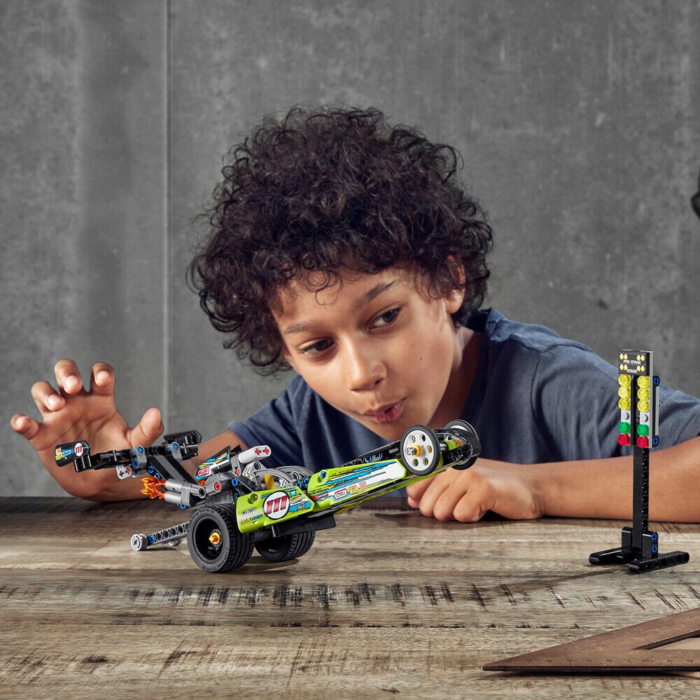 lego technic Le Dragster – Image 4