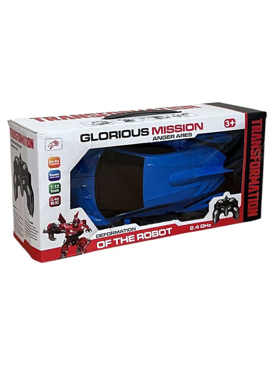 Transformers Télécommandée rechargeable - Bleu – Image 5