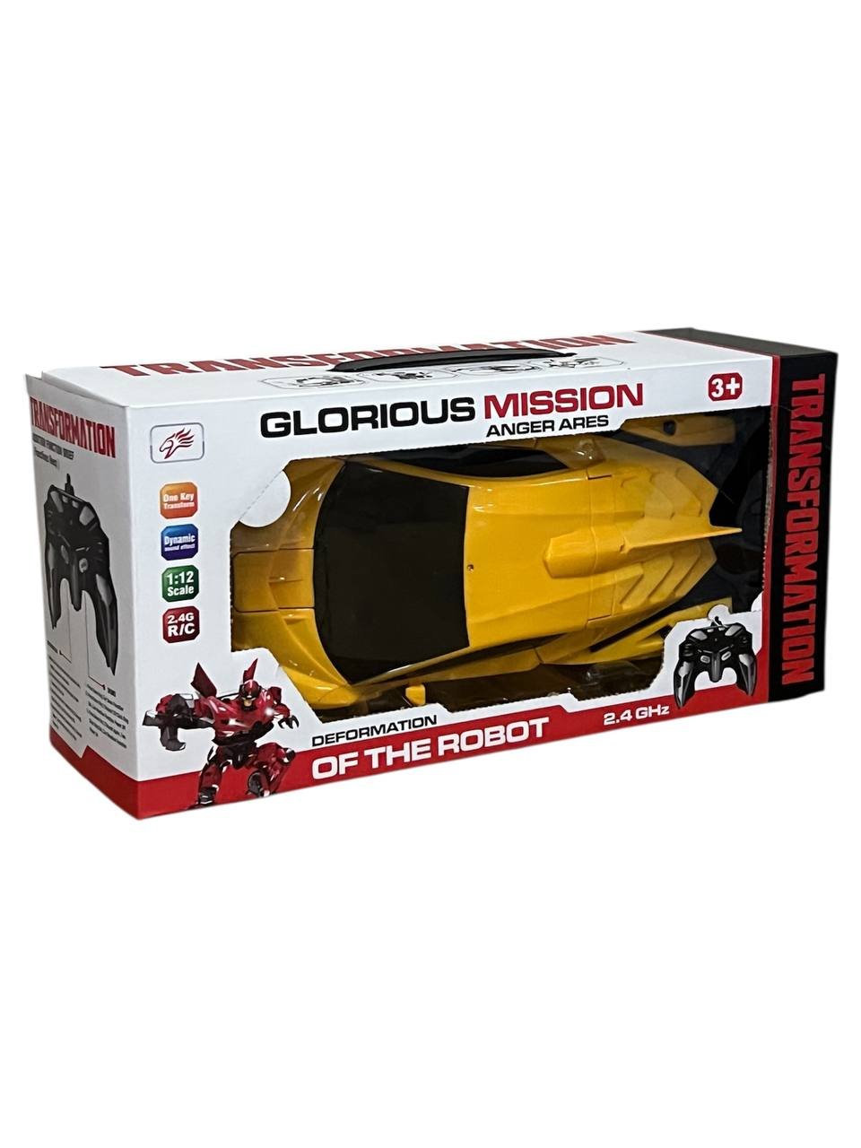 Transformers Télécommandée rechargeable - Jaune – Image 5