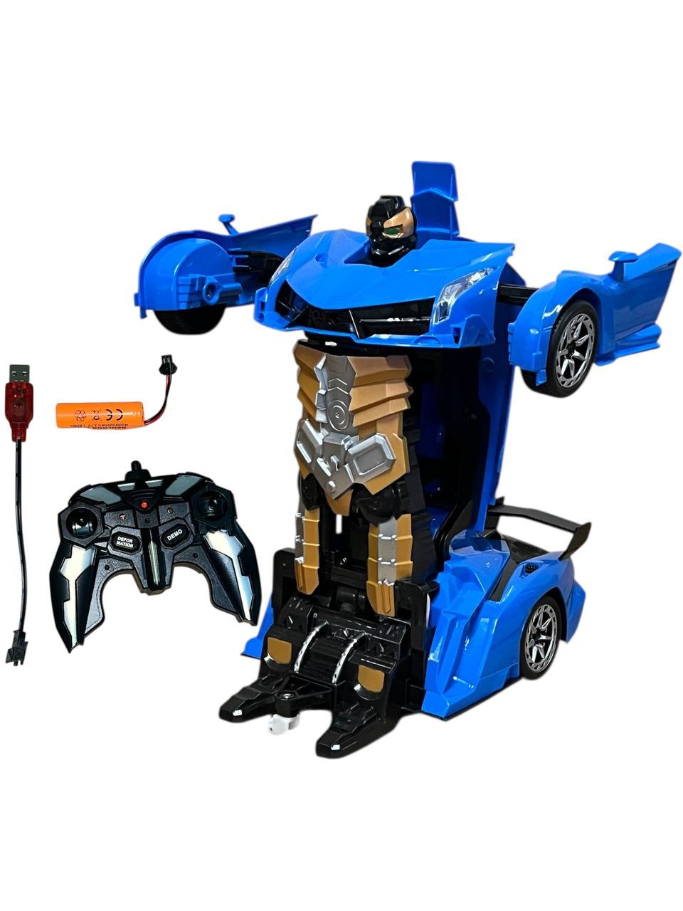 Transformers Télécommandée rechargeable - Bleu