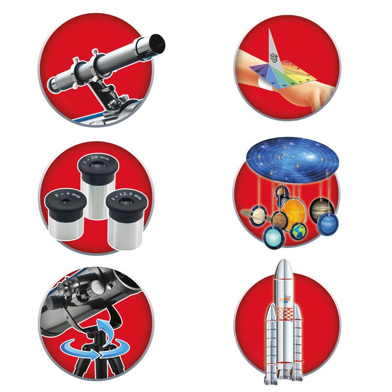 Télescope Zoom x375 de 50 activités - Buki – Image 3