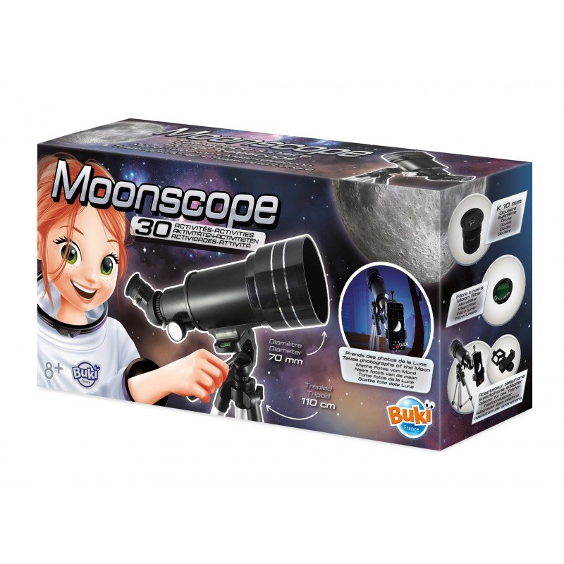 Téléscope lunaire 30 activité - Moonscope buki