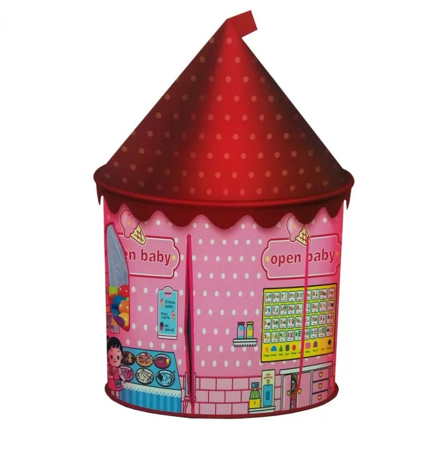 Tente château Projecteur Rose