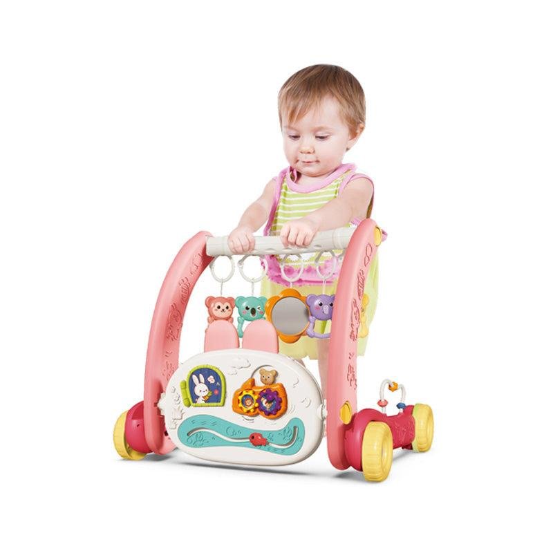 Trotteur et Tapis Piano 2 en 1 - Rose – Image 3