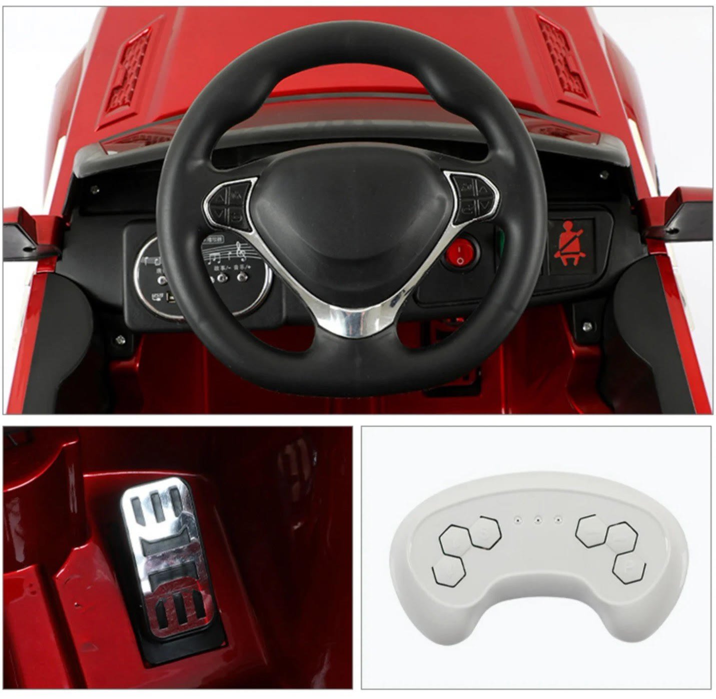 Voiture électrique 6V style range rover - Rouge – Image 2