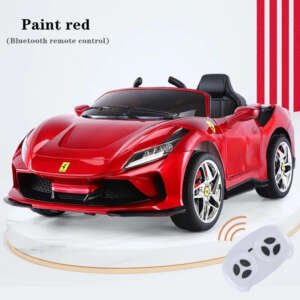 Voiture électrique style Ferrari 12V - Rouge