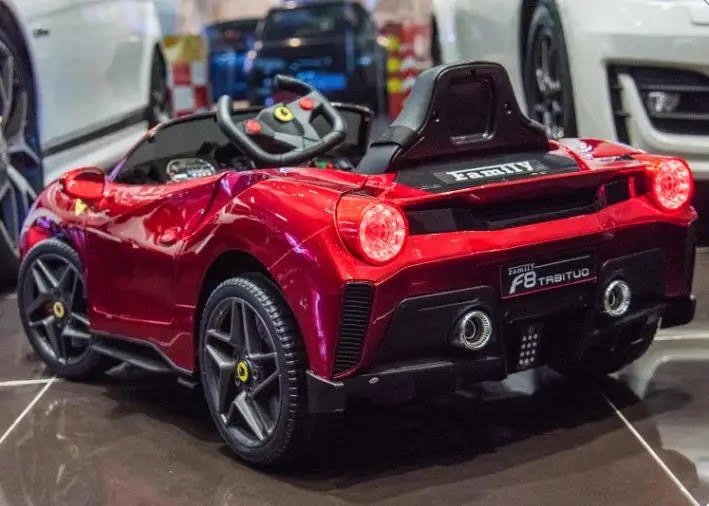 Voiture électrique style Ferrari 12V - Rouge – Image 2