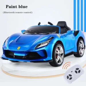 Voiture électrique style Ferrari 12V - Bleu