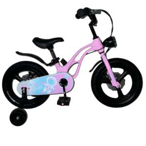 Vélo 14 pouces enfant Frein à Disque de 3-7ans-Rose