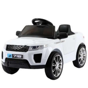 Voiture électrique 6V style range rover - Blanc