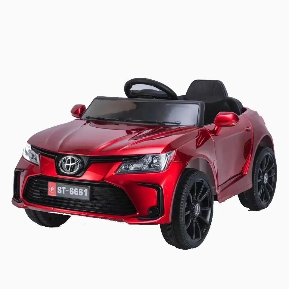 Voiture électrique style Toyota 12v - Rouge