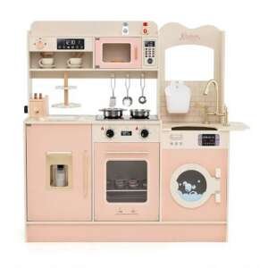 Cuisine en bois pour enfant avec accessoires - 100 x 29,5 x 98 cm