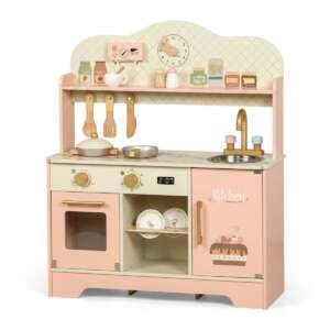 Cuisine en bois pour enfant avec accessoires - 61,5 x 25 x 74 cm