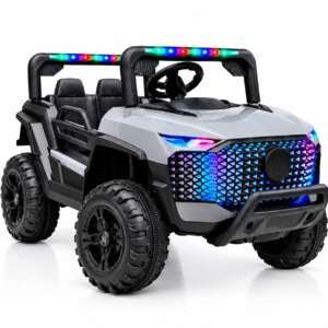 Voiture électrique 4×4 12V pour enfant – Gris