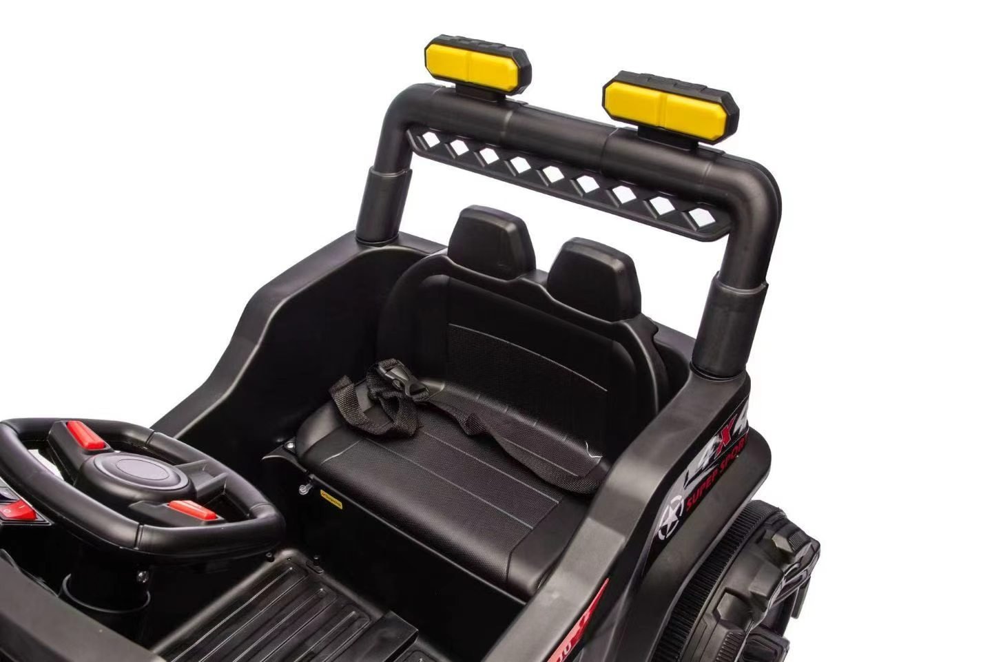 Voiture électrique 4×4 12V pour enfant – Rose – Image 2
