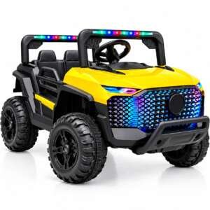 Voiture électrique 4×4 12V pour enfant – Jaune