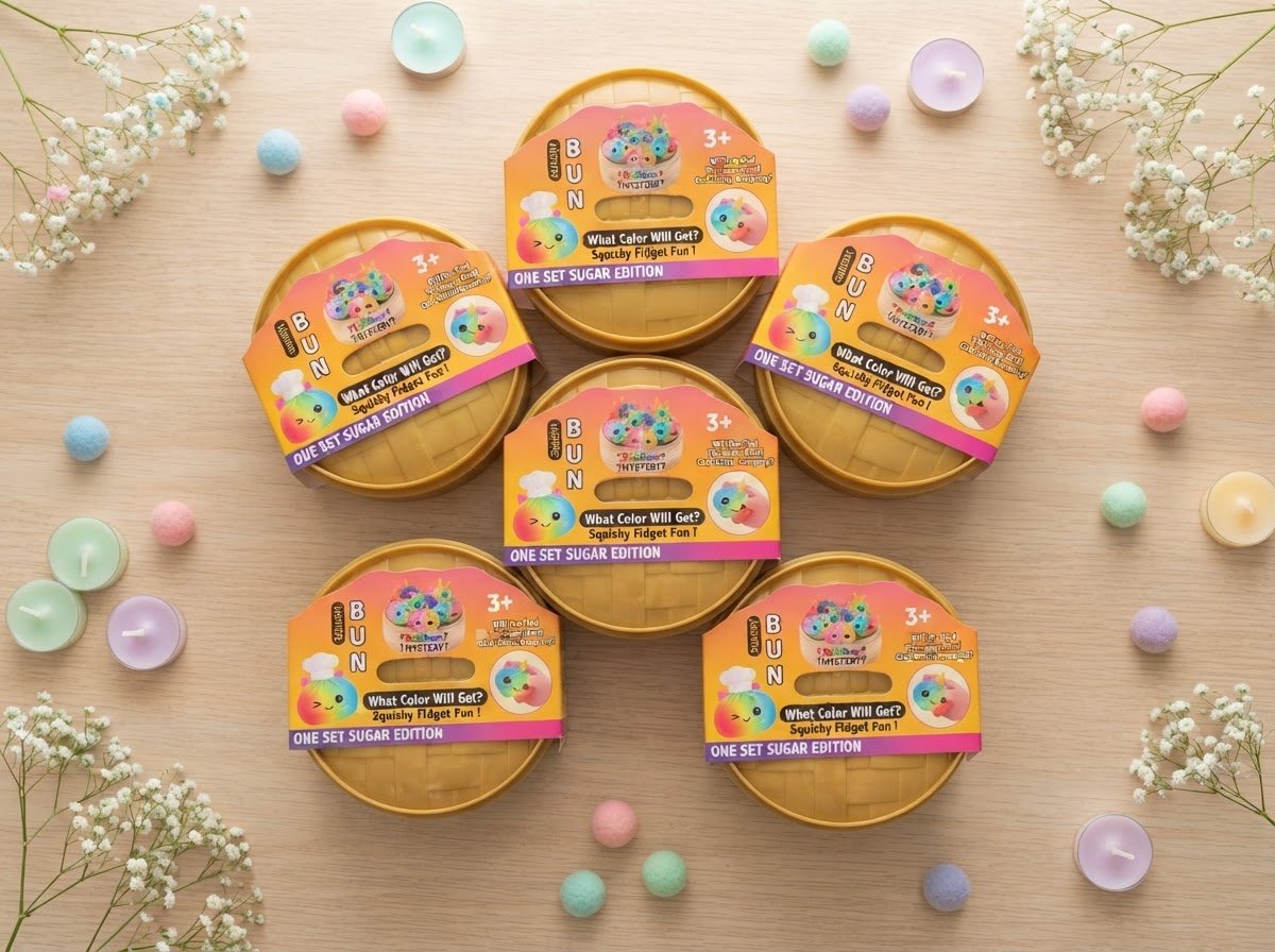 Dumpling Squishy – Jouet anti-stress